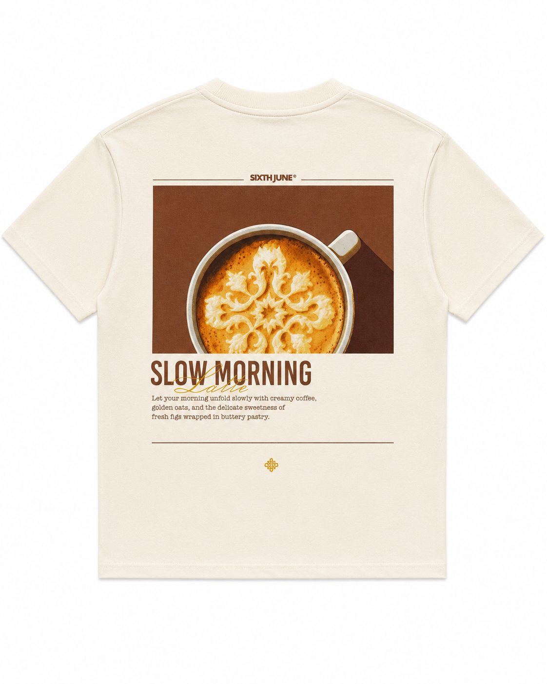 T-shirt Slow Morning Beige