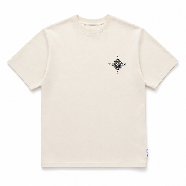 T-shirt Explore Crème