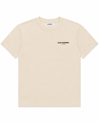 T-shirt Chapter Slow Morning Noir/Blanc