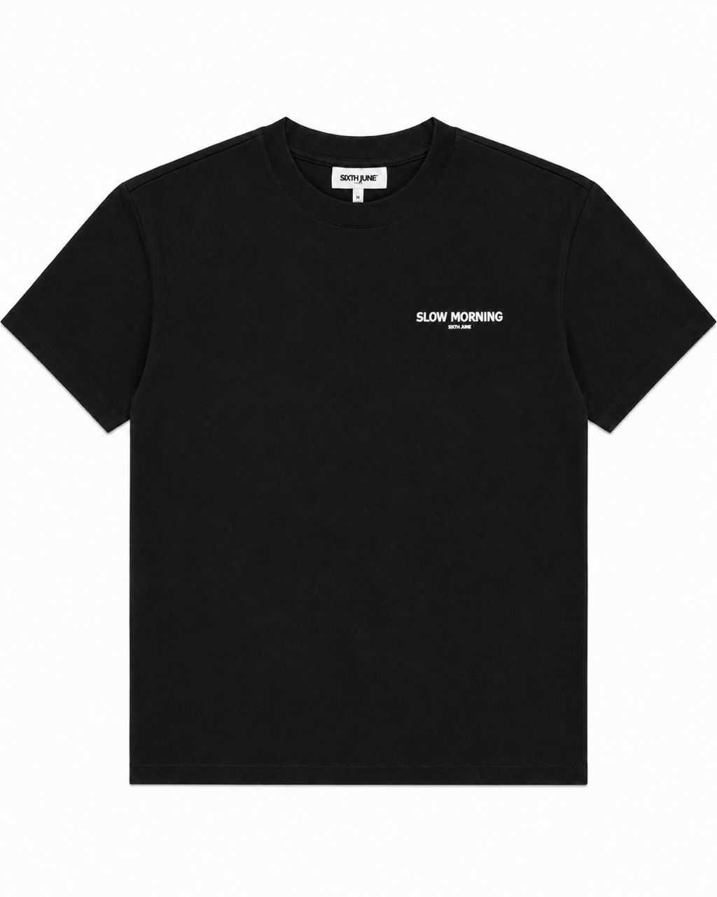 T-shirt Chapter Slow Morning Noir/Blanc