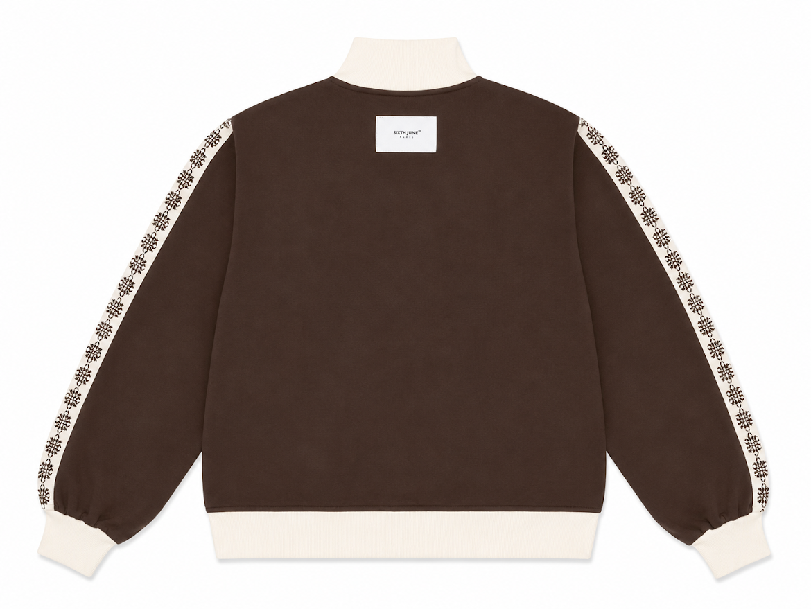 Veste Rosace Marron