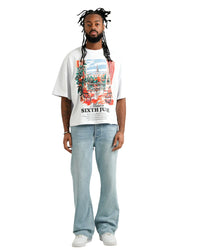 T-shirt Maison SJ Parisian Blanc