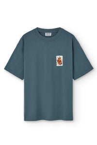 T-shirt Loneliness Pacific Bleu