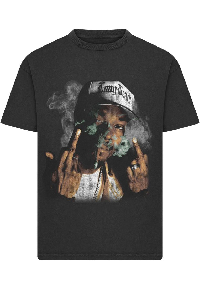 T-shirt Snoop Dogg Chronic Washeh Noir