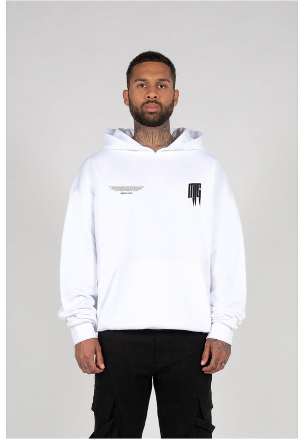 Hoodie Papillon Blanc