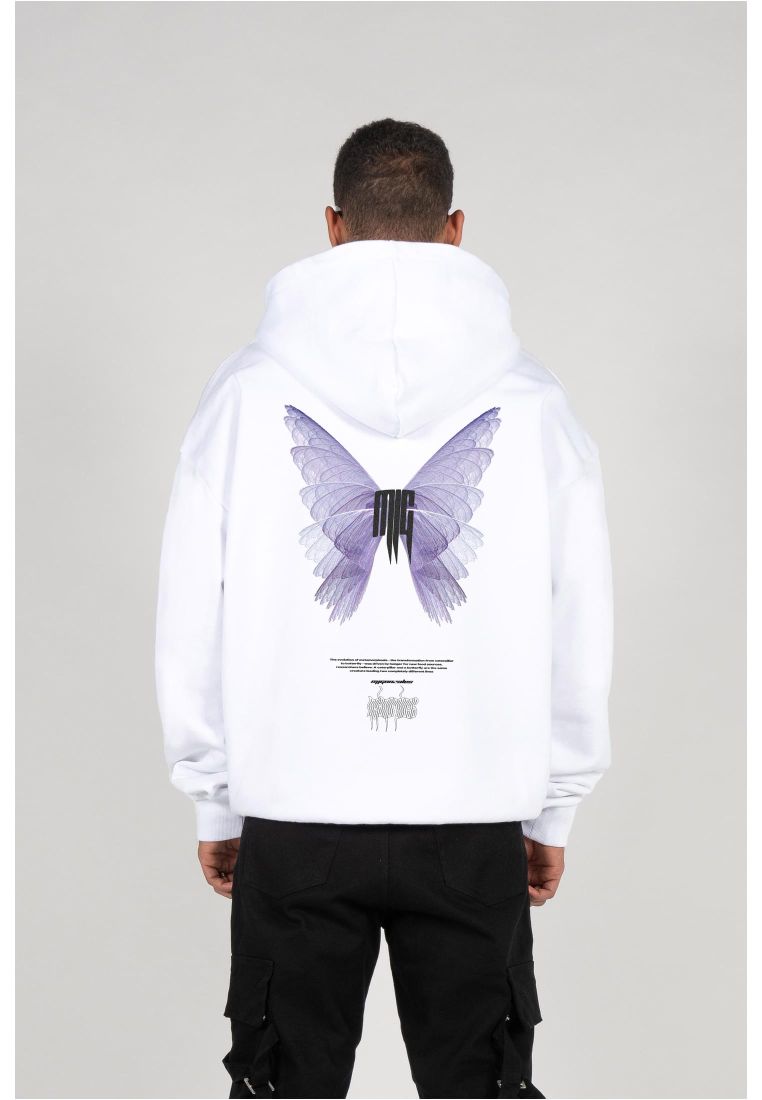 Hoodie Papillon Blanc
