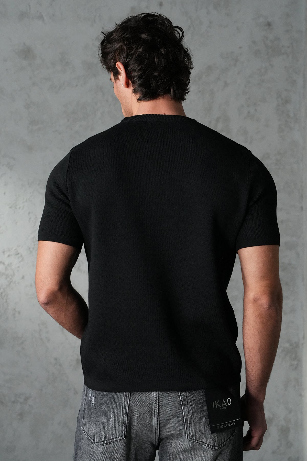 T-shirt Couture Noir