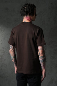 T-shirt Cœur Marron