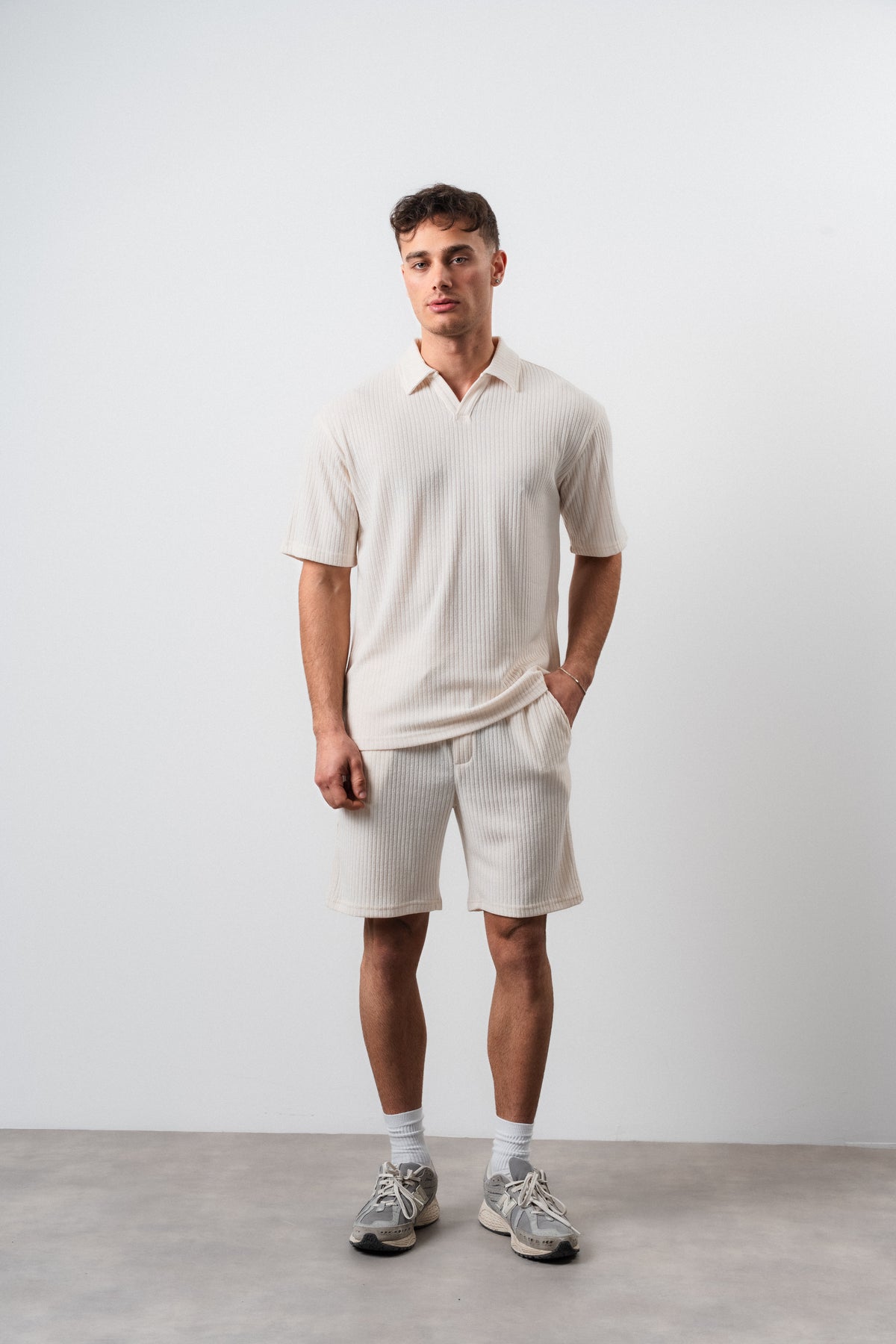 Ensemble Polo/Short Beige