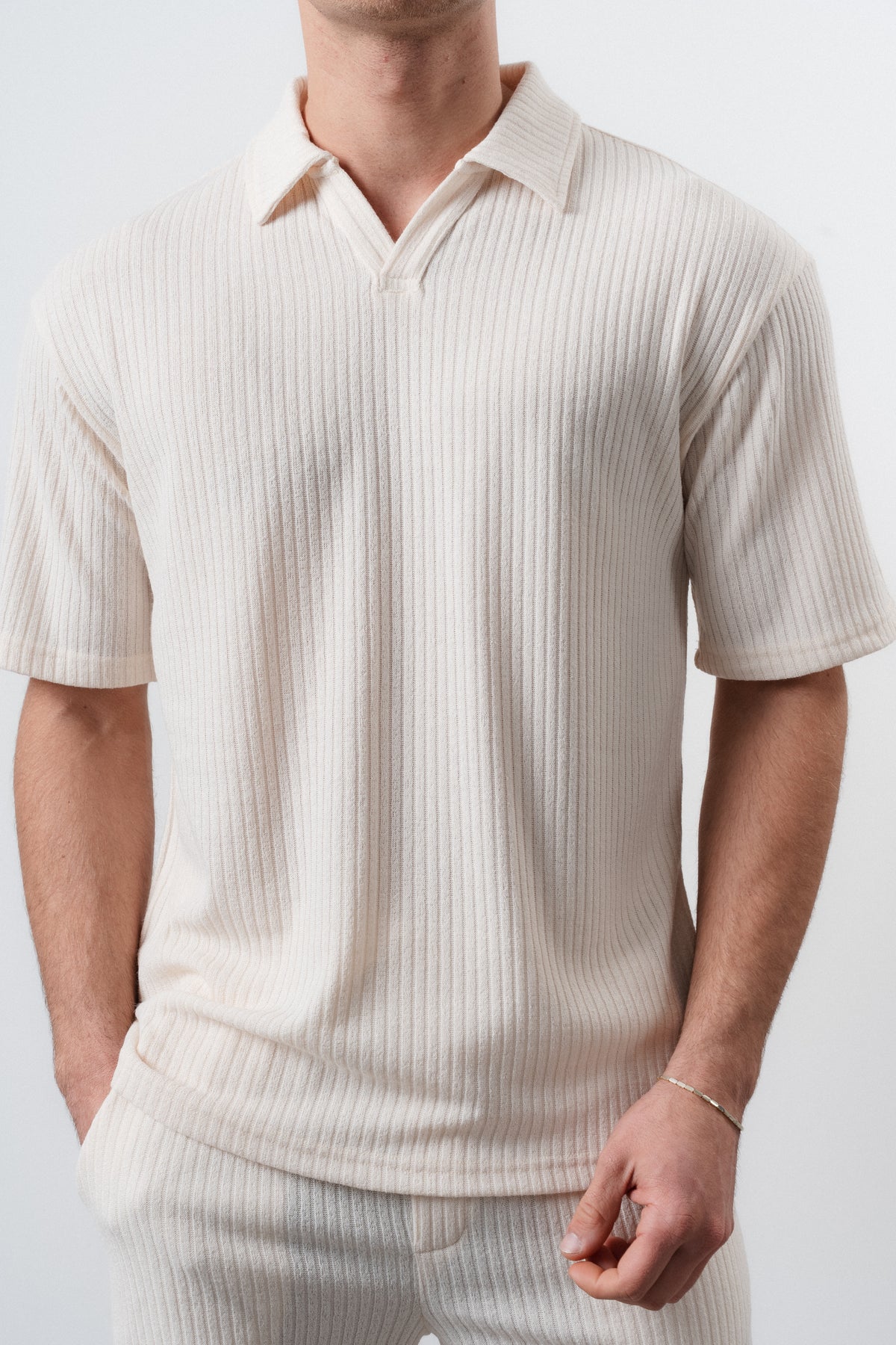 Ensemble Polo/Short Beige