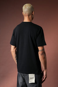 T-shirt Croix Beige/Noir