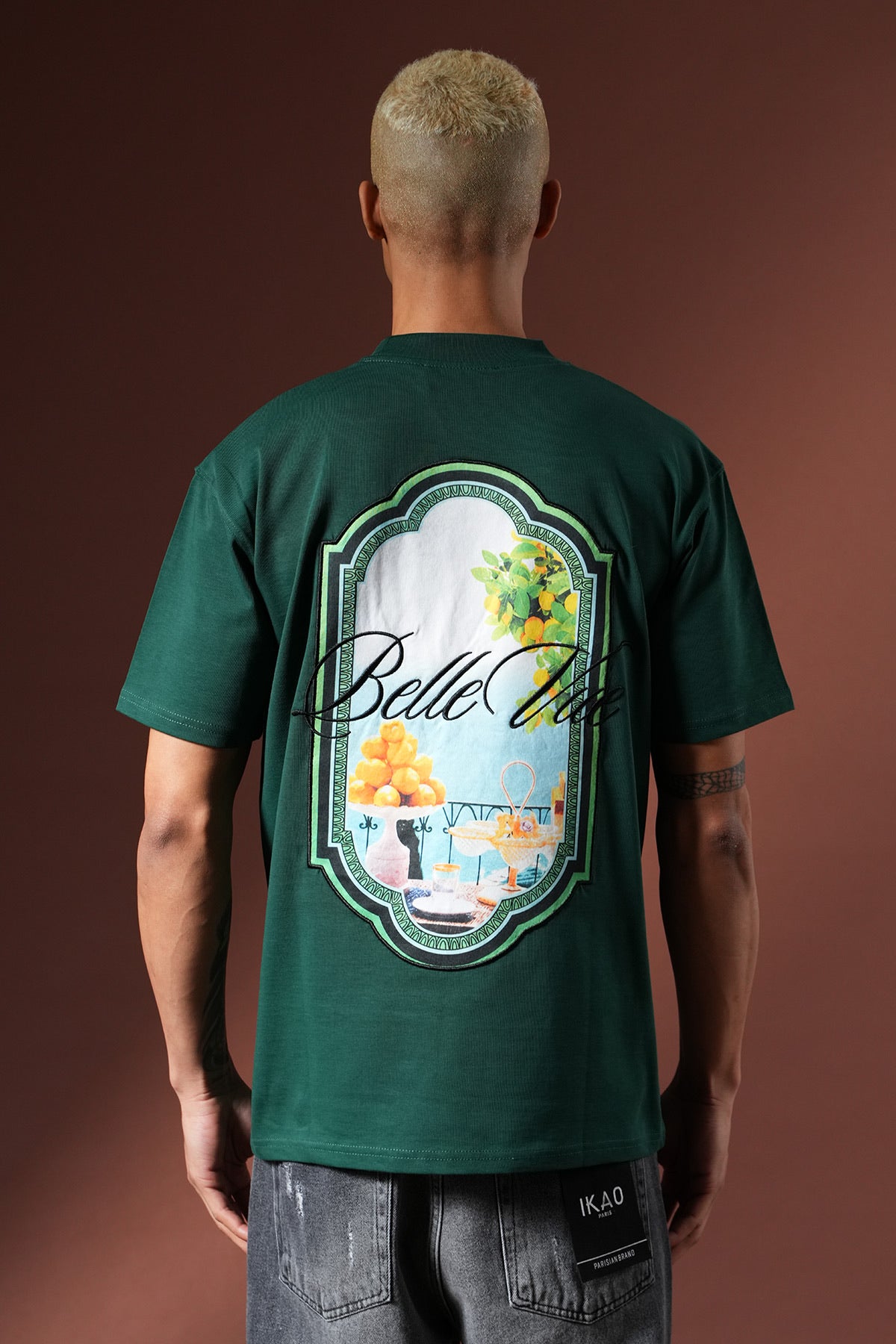 T-shirt Belle Vue Vert