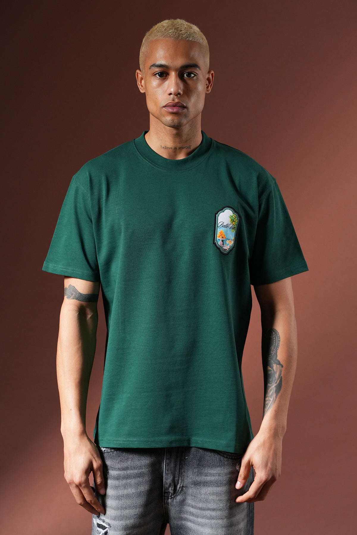 T-shirt Belle Vue Vert