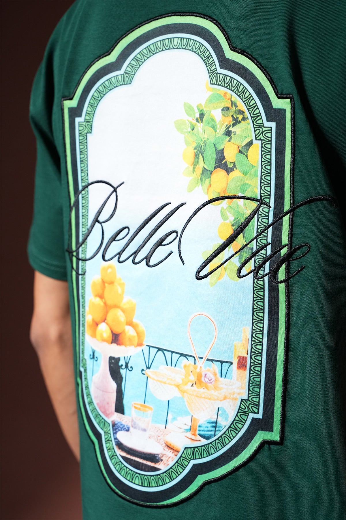 T-shirt Belle Vue Vert