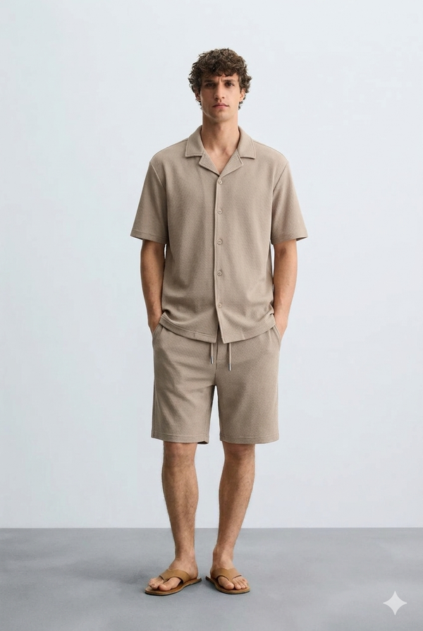 Ensemble Blanc/Beige/Noir