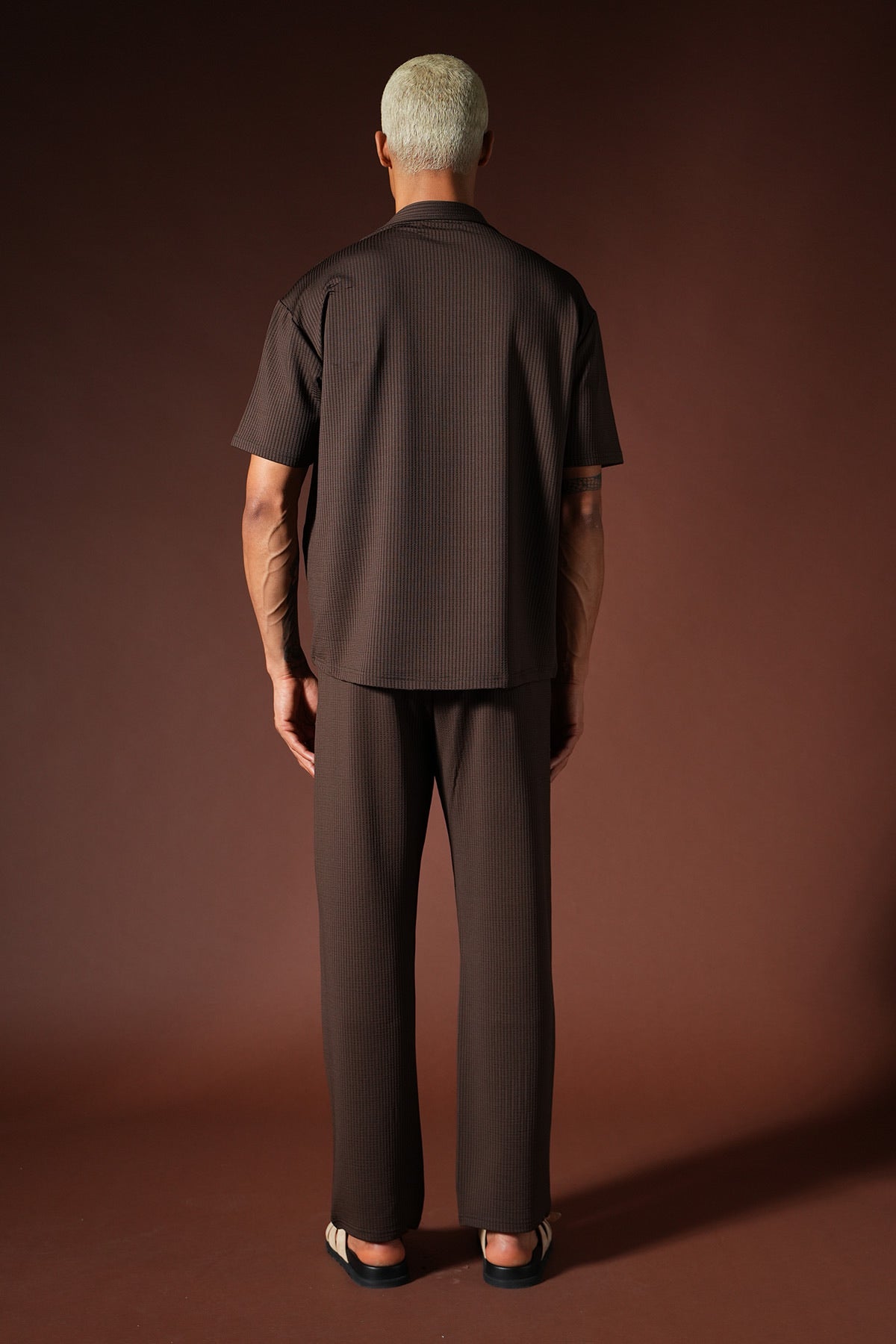 Ensemble Marron/Beige/Noir