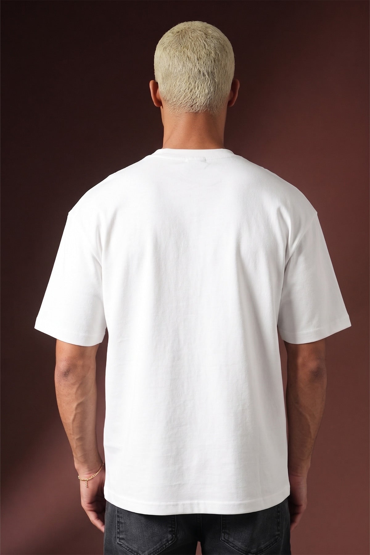 T-shirt Couture Blanc/Noir