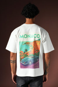 T-shirt Monaco Noir/Blanc