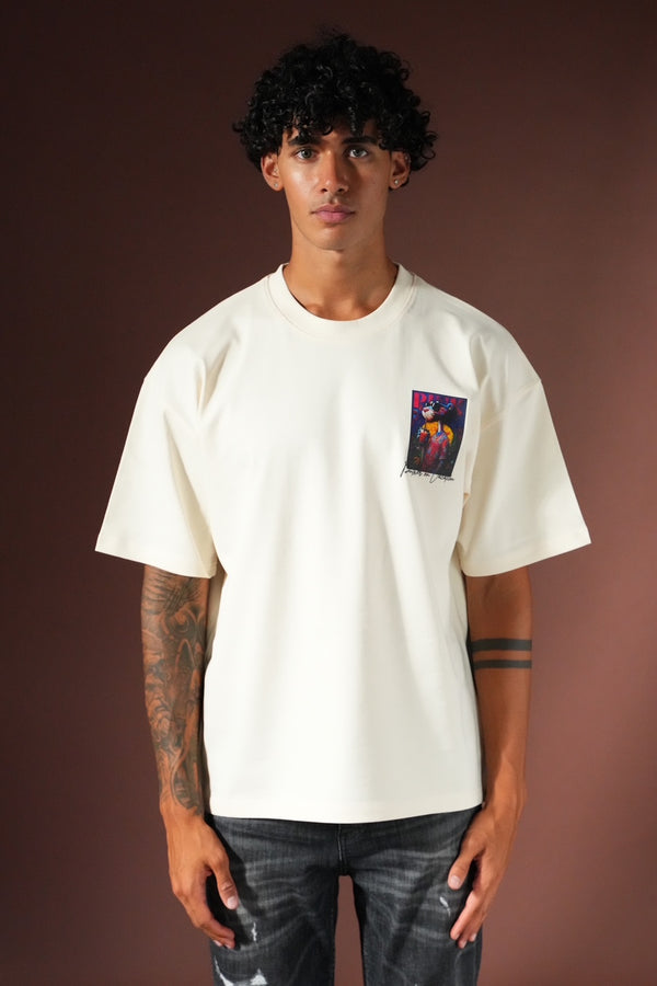 T-shirt Panther Crème