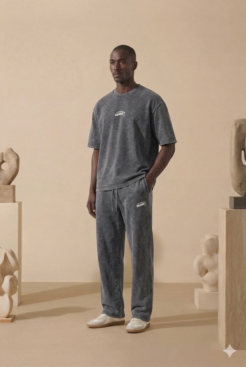 Pantalon Saints Washed Gris/Beige