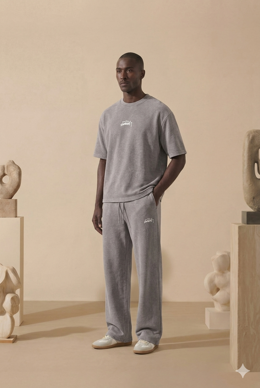 Pantalon Saints Washed Gris/Beige