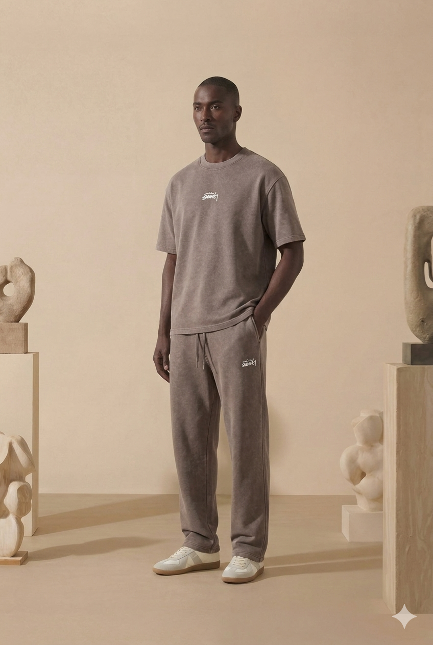 Pantalon Saints Washed Gris/Beige