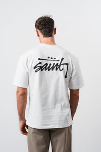 T-shirt Saints Blanc/Rose