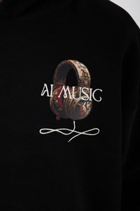 Hoodie Authentic Sounds Noir