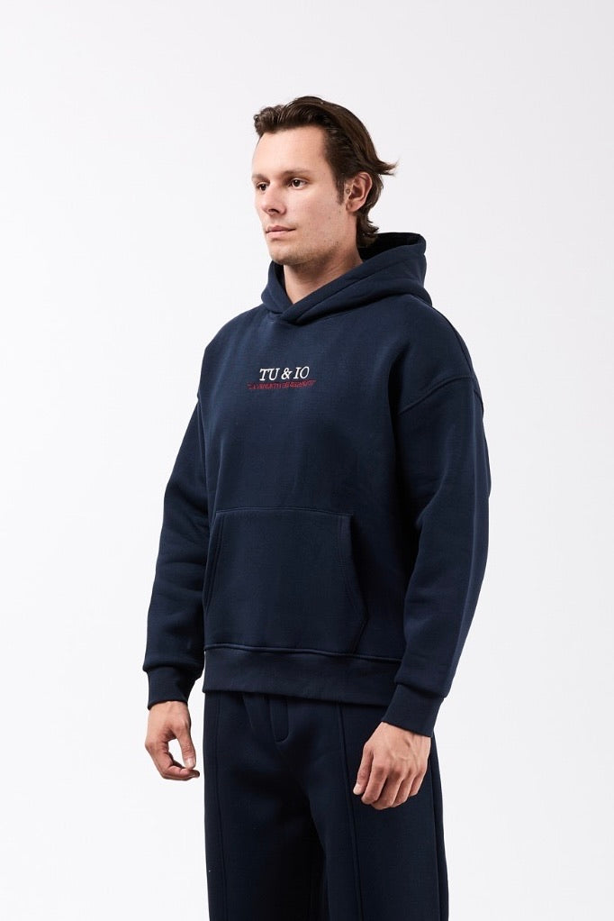 Hoodie Snake Marine