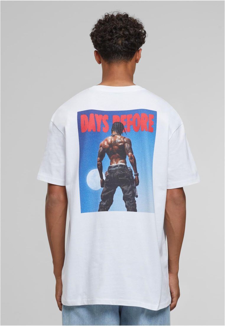 T-shirt Days Before Travis Scott Blanc