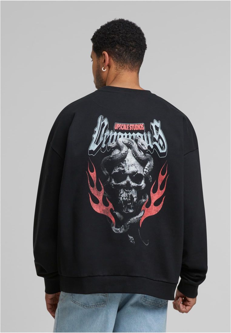 Sweat-shirt Fire Ghost Noir