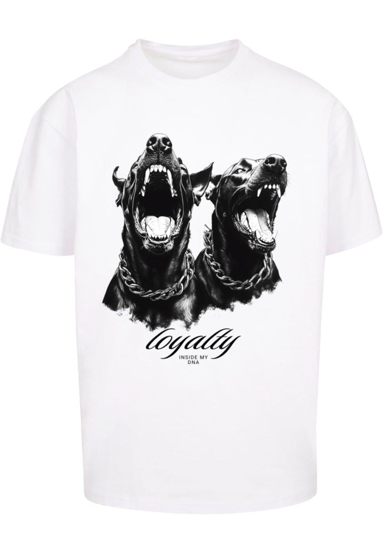 T-shirt Loyalty Blanc