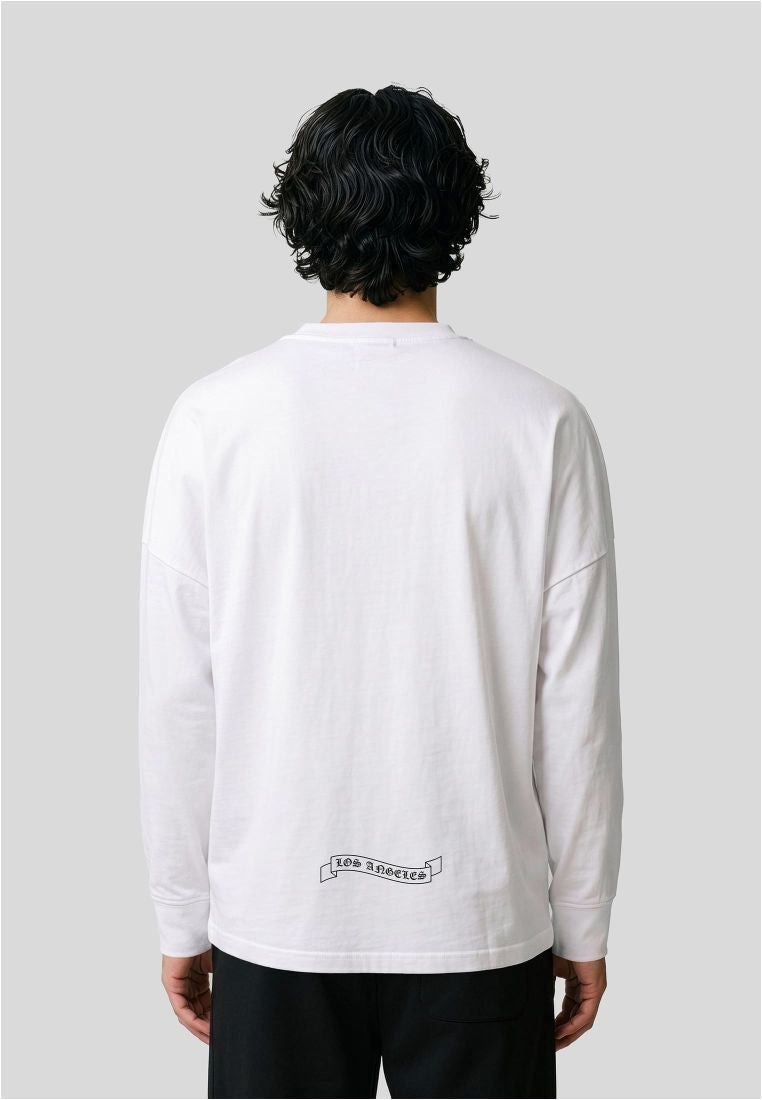 T-shirt LA Gothic Noir/Blanc