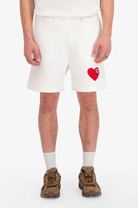 Short Coeur Blanc/Noir
