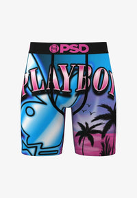 Boxer Psd Playboy Venice Rose/Bleu