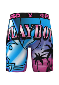 Boxer Psd Playboy Venice Rose/Bleu