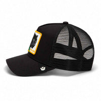 Casquette Trucker Panther Flower Noir