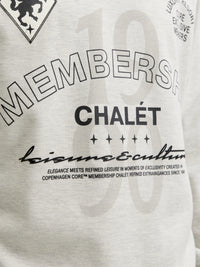 Pull Polo Jack and Jones Chalet Club Noir/Gris