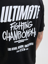 T-shirt UFC Ultimate Noir/Blanc