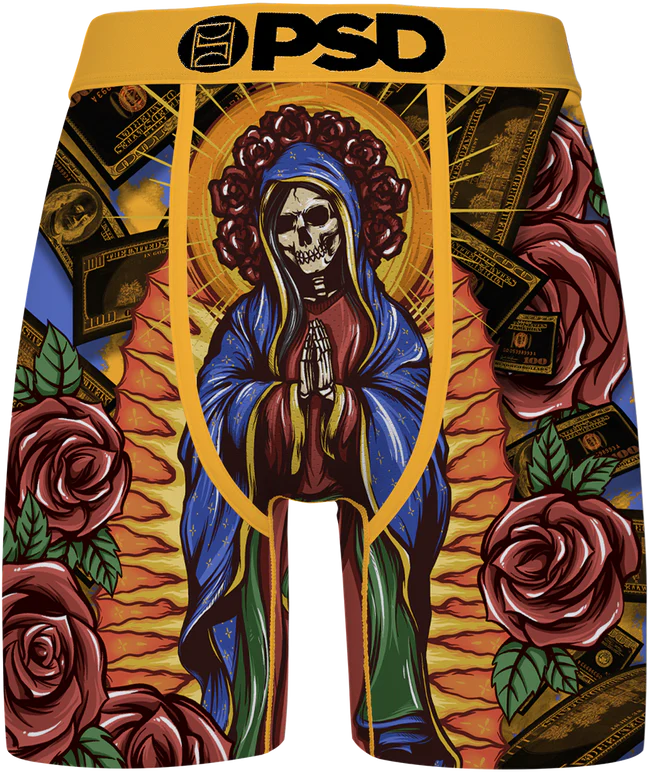 Boxer Santa Muerte Jaune