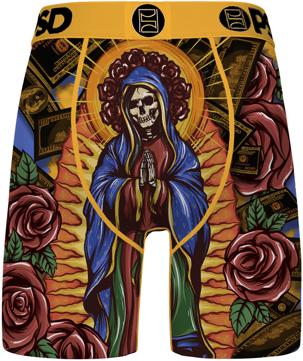 Boxer Santa Muerte Jaune