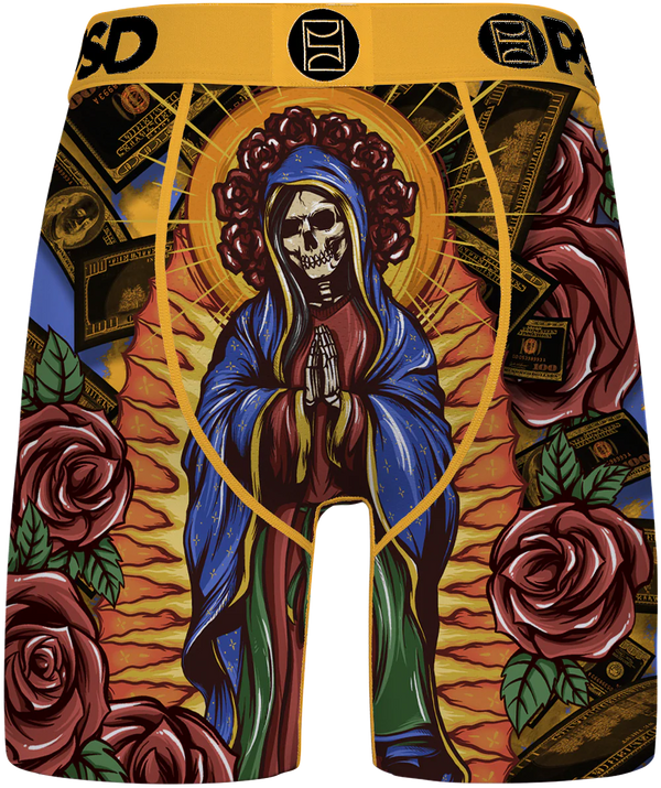 Boxer Santa Muerte Jaune