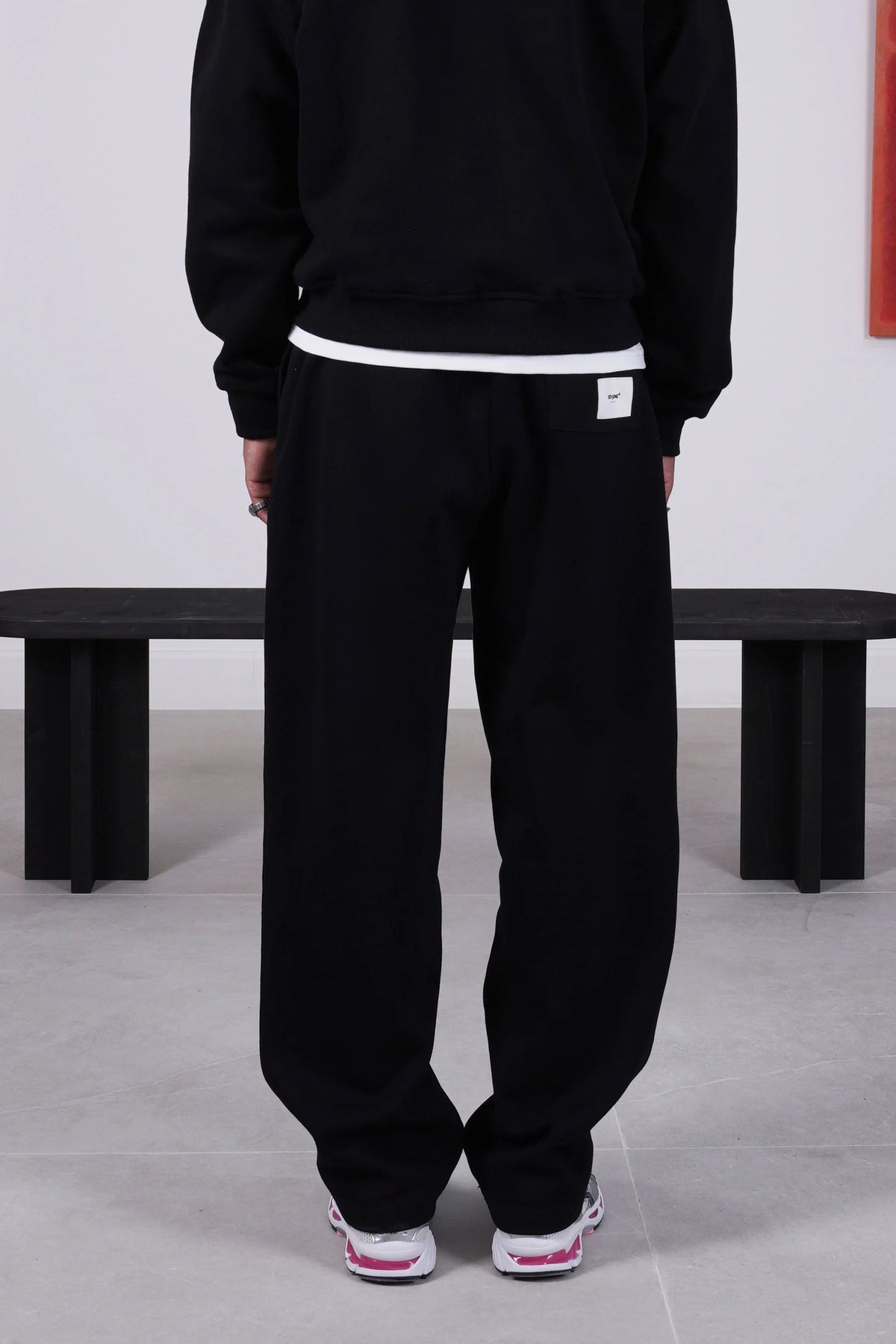 Pantalon de Jogging Sixth June Heart Noir