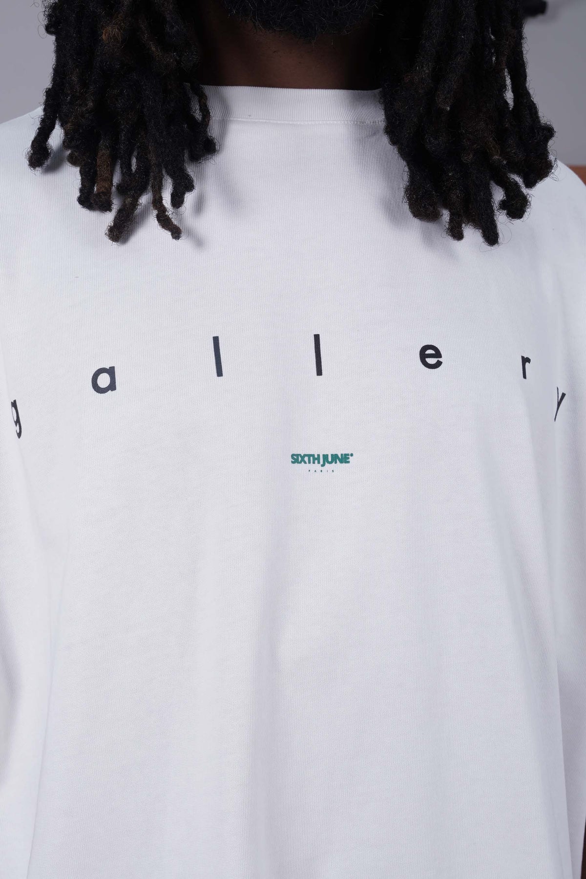 T-shirt Sixth June Gallery Boxy Blanc