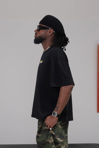 T-shirt Sixth June Gallery Boxy Noir