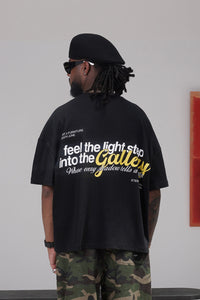 T-shirt Sixth June Gallery Boxy Noir