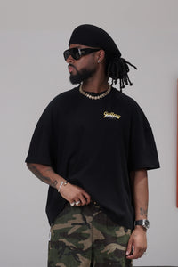 T-shirt Sixth June Gallery Boxy Noir