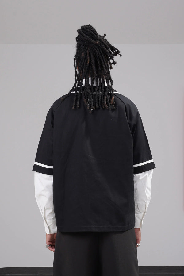 Baseball Shirt Sixth June Noir