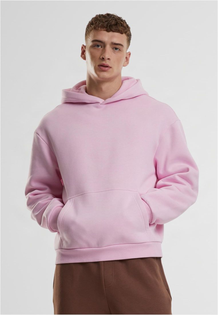 Hoodie Basic Over Noir/Beige/Gris/Rose/Vert/Violet