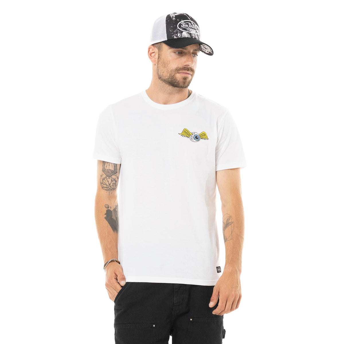 T-shirt Oeil Classic Blanc